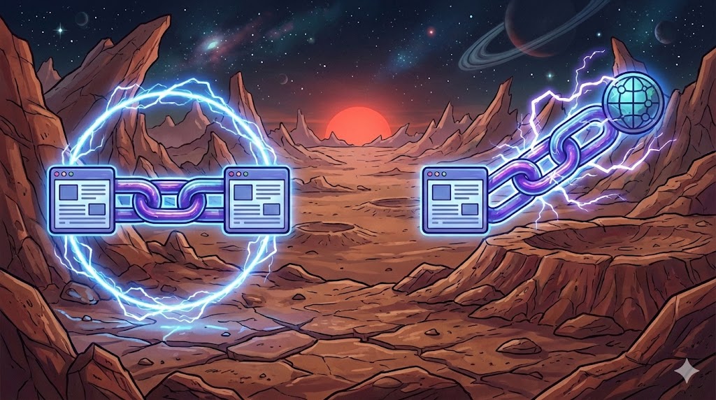 Imagem do post: Diferença entre Links Internos e Links Externos