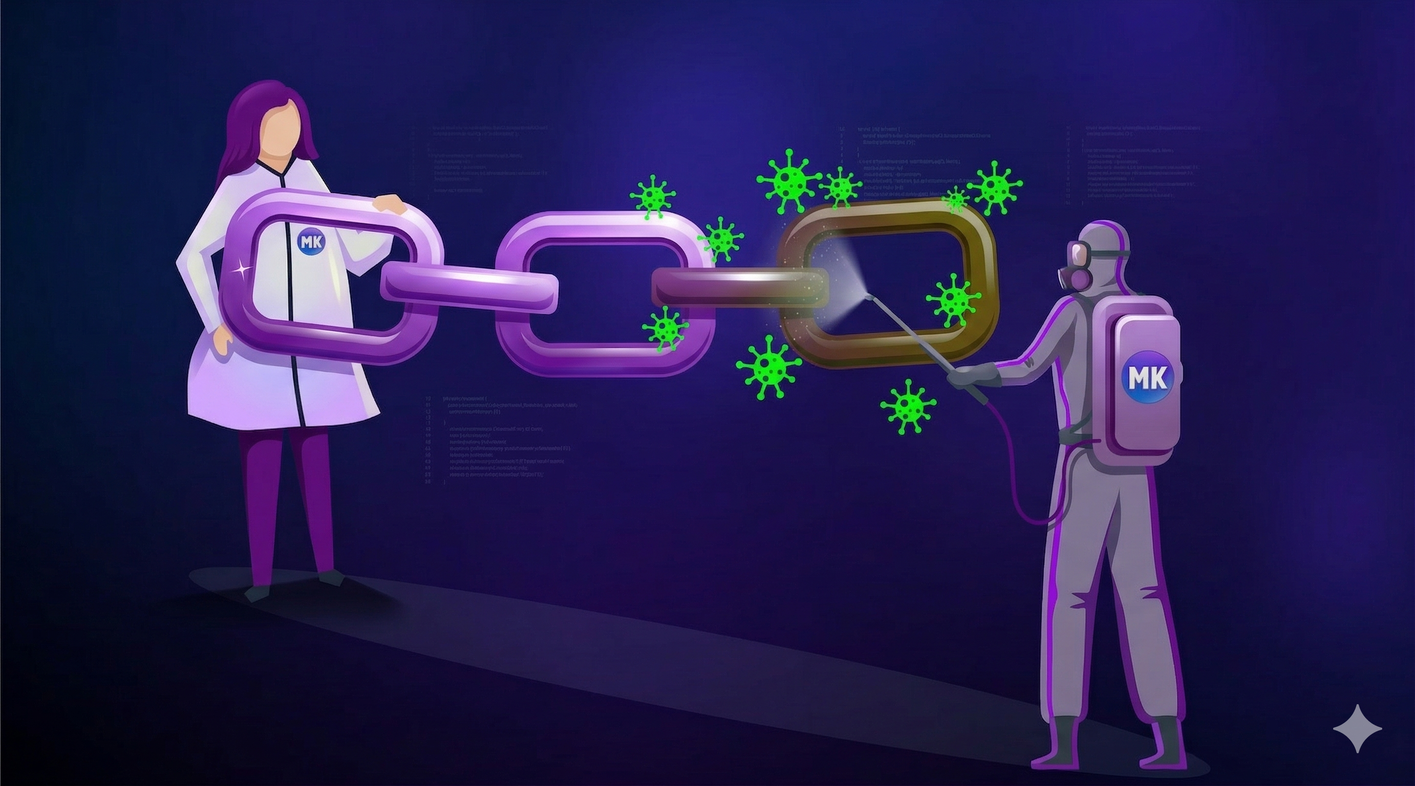 perfil de links de spam